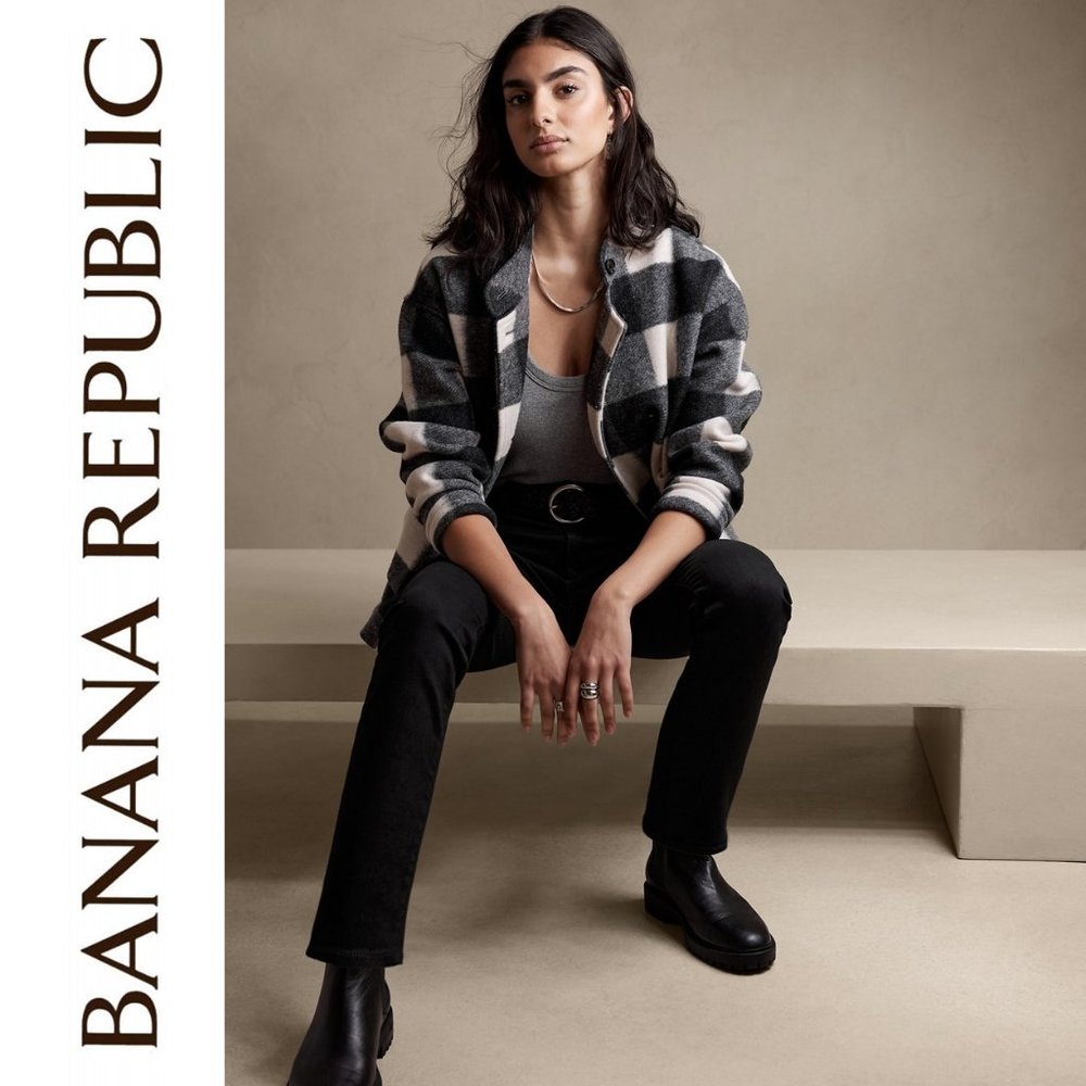 NEW BANANA REPUBLIC HIGH-RISE SKINNY JEANS